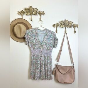 DEX Pretty floral bohemian dress S